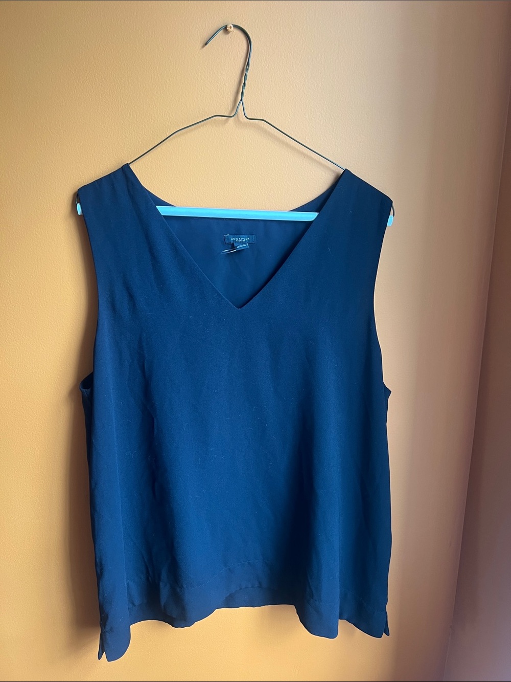 Ann Taylor Black Shell Tank